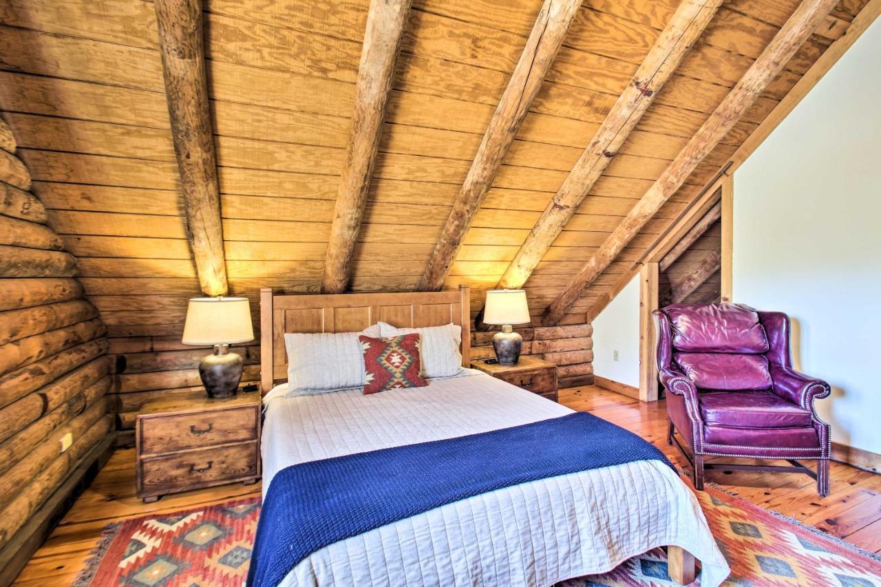 Ruckersville Cozy Log Cabin Getaway With Fire Pit And 3 Acres! מראה חיצוני תמונה