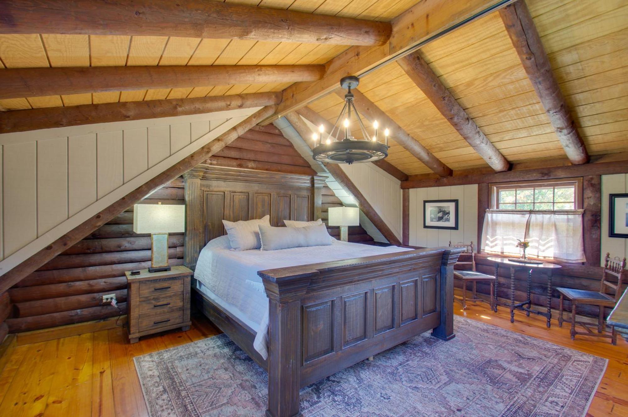Ruckersville Cozy Log Cabin Getaway With Fire Pit And 3 Acres! מראה חיצוני תמונה