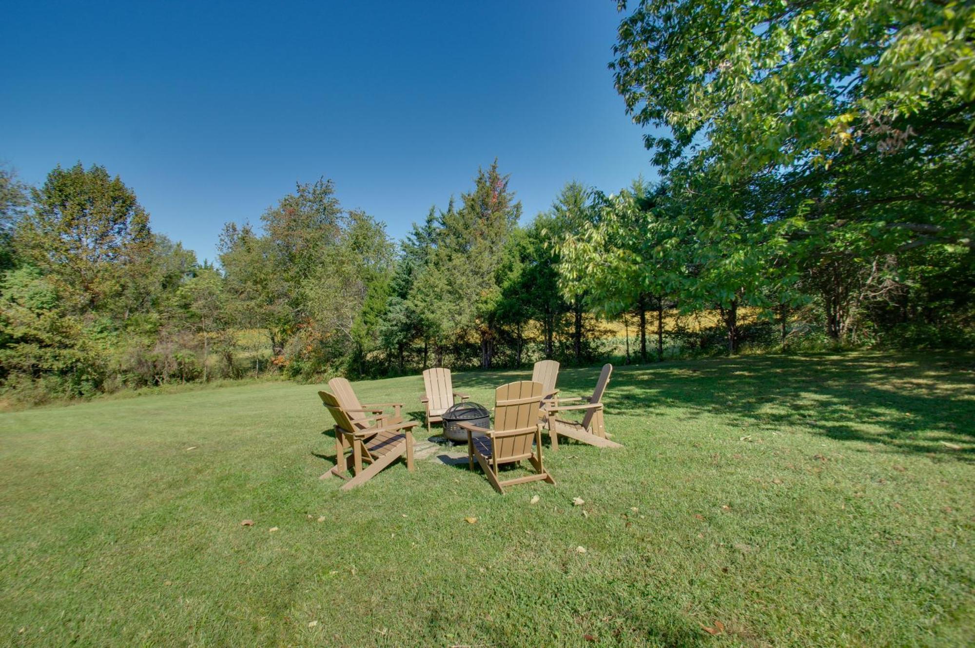 Ruckersville Cozy Log Cabin Getaway With Fire Pit And 3 Acres! מראה חיצוני תמונה