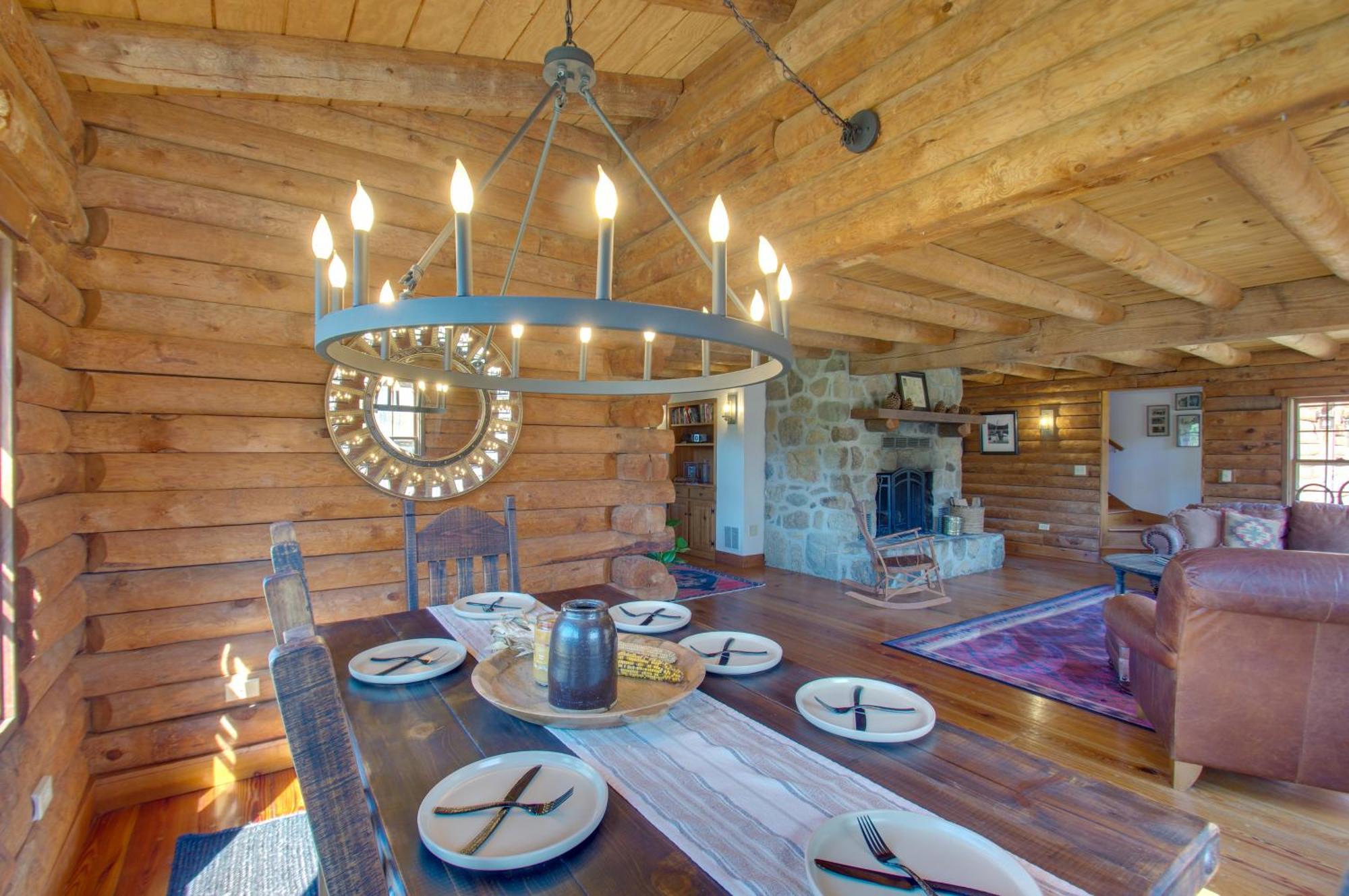 Ruckersville Cozy Log Cabin Getaway With Fire Pit And 3 Acres! מראה חיצוני תמונה